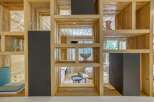 This stunning property showcases a unique architectural design with a focus on natural materials.