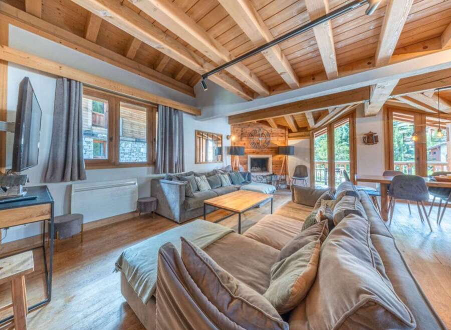 Experience the epitome of alpine luxury in this stunning chalet.
