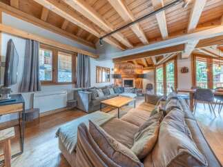 Experience the epitome of alpine luxury in this stunning chalet.