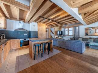 This stunning property boasts a beautifully designed open-plan living space, perfect for modern living.