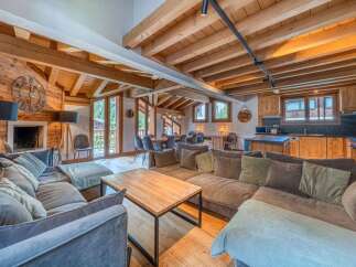 Experience the epitome of rustic elegance in this stunning chalet.
