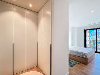 Discover modern living in this stylish property, featuring sleek built-in wardrobes for ample storage.