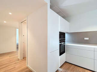 Discover modern living in this stunning property! Featuring a sleek, contemporary kitchen with integrated appliances and ample storage, perfect for culinary enthusiasts.