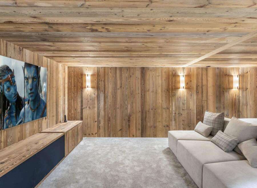 Experience luxury living in this stunning property featuring a state-of-the-art home theater.