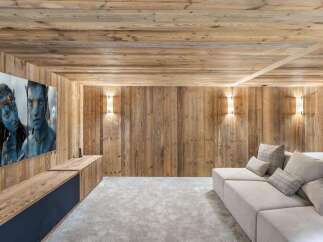 Experience luxury living in this stunning property featuring a state-of-the-art home theater.