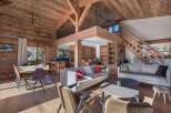 Experience the epitome of rustic luxury in this stunning chalet.