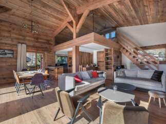 Experience the epitome of rustic luxury in this stunning chalet.