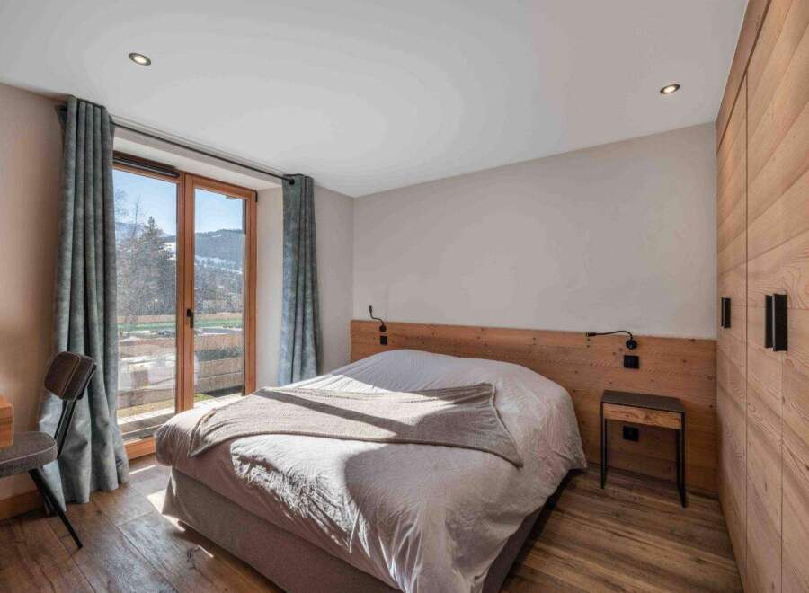 Experience the epitome of comfort in this stunning bedroom.
