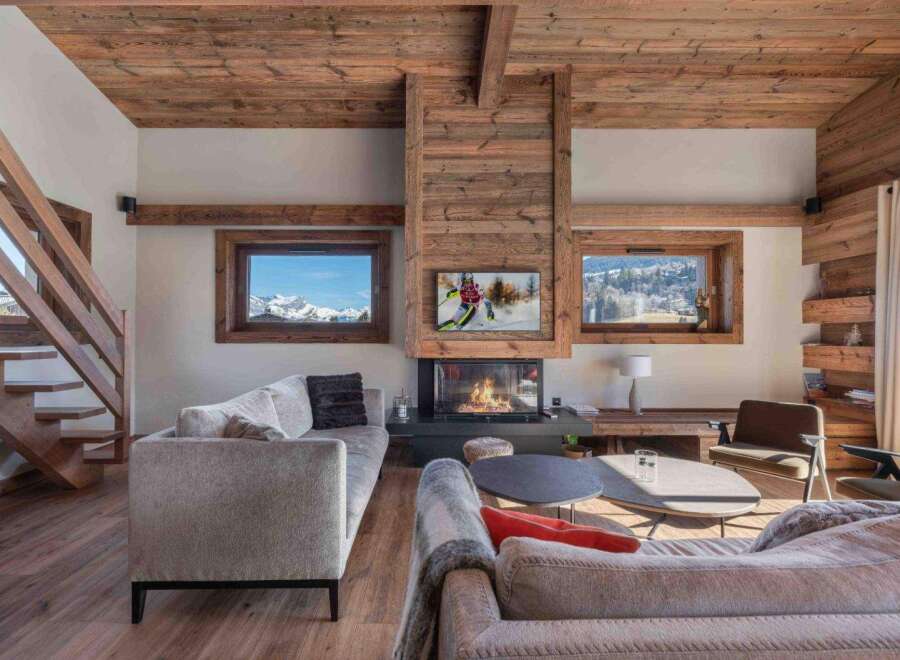 Experience the epitome of alpine luxury in this stunning chalet.