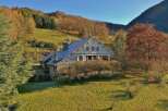 Nestled in a picturesque landscape, this stunning property offers a serene retreat.