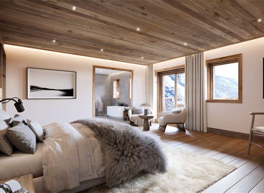 Experience luxury and comfort in this stunning bedroom.