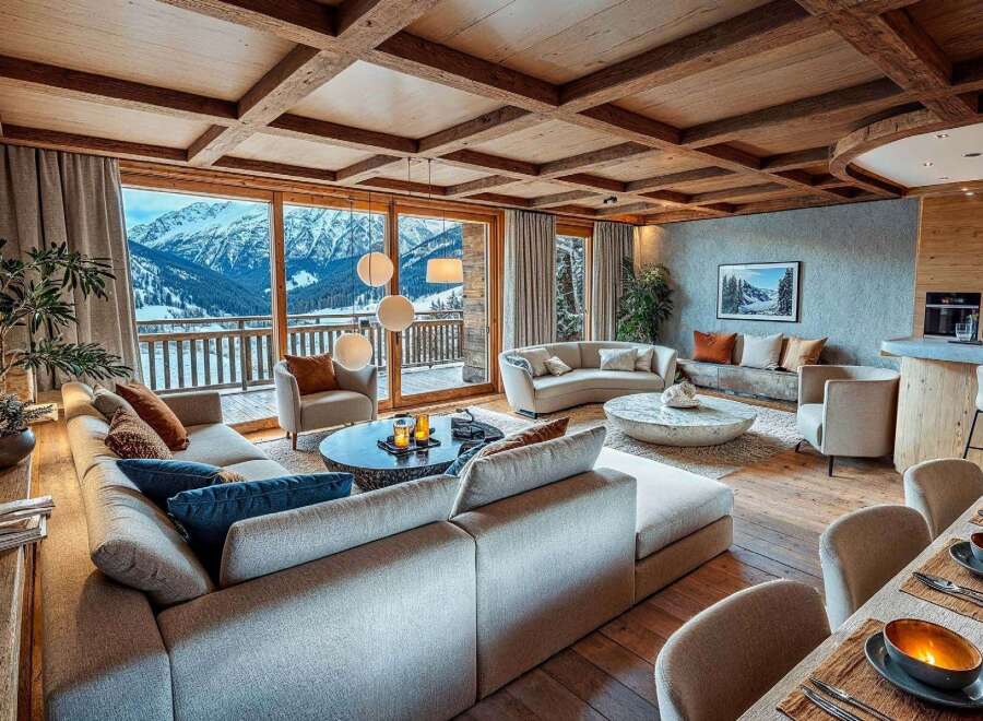 Experience luxury living in this stunning mountain retreat.