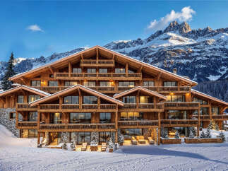 Experience luxury living in this stunning chalet nestled in the heart of the mountains.