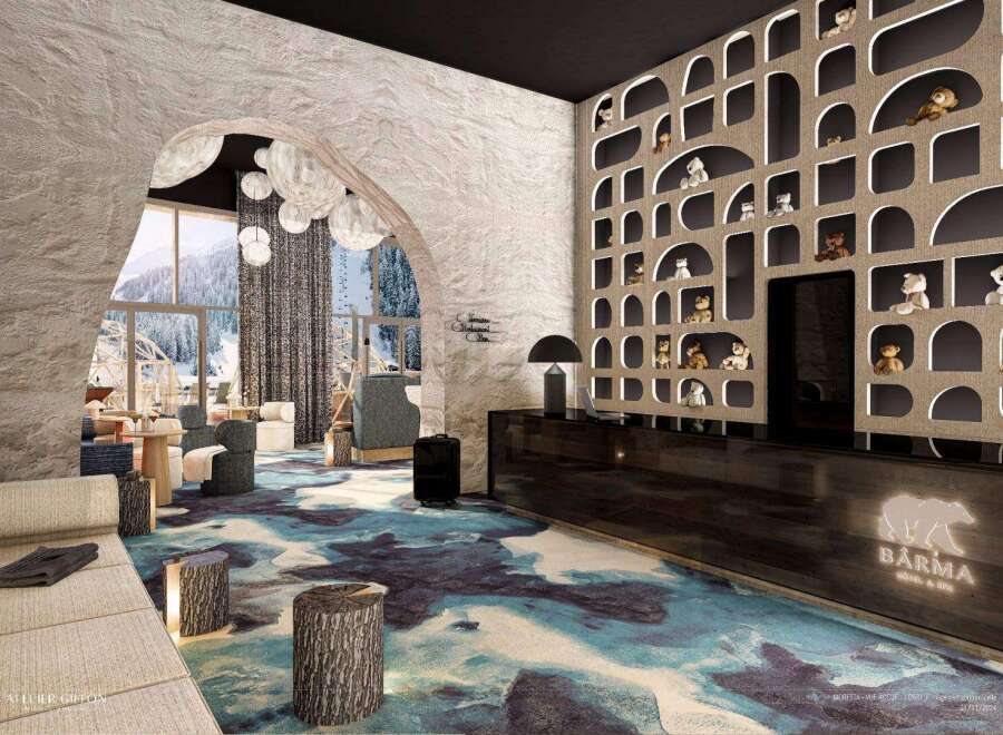Step into the luxurious Bârma Hotel & Spa, where modern design meets alpine charm.