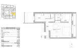 Discover this stunning apartment featuring a spacious living area, including a modern kitchen and dining space.