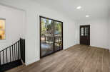 This stunning property boasts a bright and airy interior with beautiful wood-look flooring.