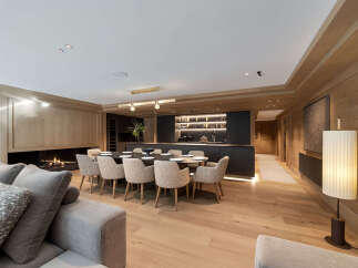 Experience luxury living in this stunning property, featuring a modern open-plan design.