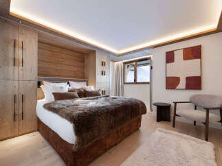 Experience luxury and comfort in this stunning bedroom.