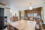 Experience the warmth and charm of this stunning chalet, perfect for a cozy getaway.