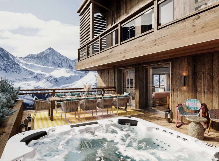 Experience luxury living with this stunning mountain chalet.