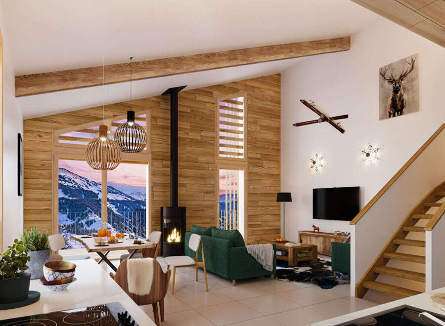 Experience the ultimate mountain retreat in this stunning property.