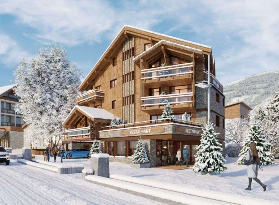 Experience luxury living in this stunning chalet-style property, perfect for a winter getaway.
