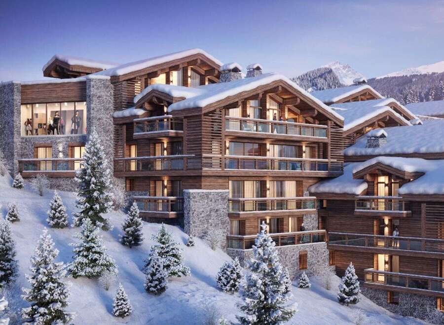 Experience luxury living in this stunning ski chalet nestled in the heart of the mountains.