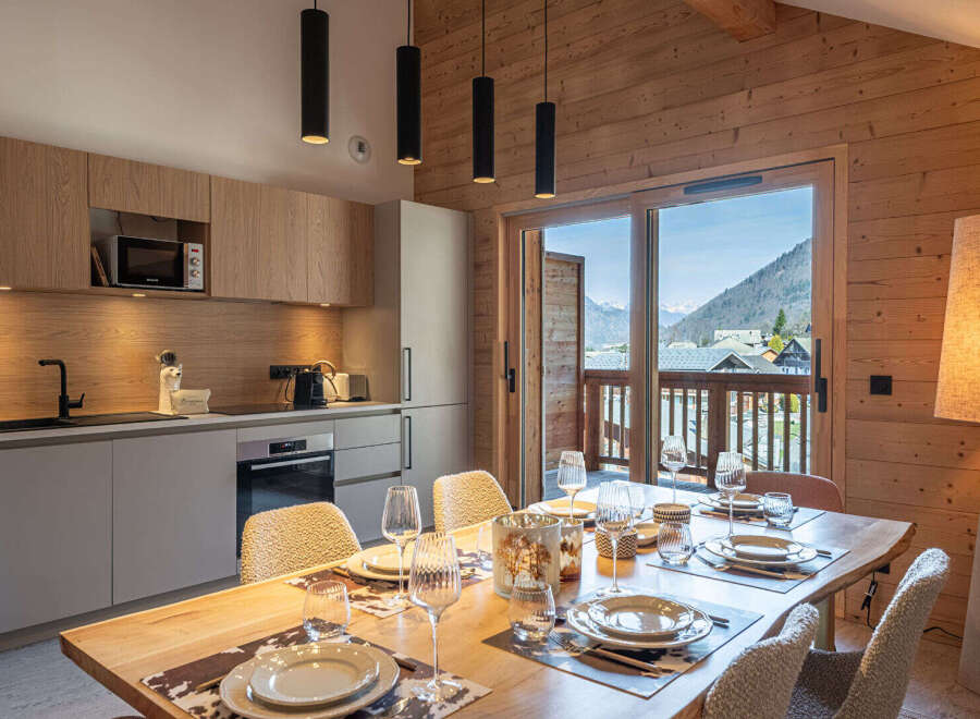 Experience the epitome of mountain living in this stunning property.