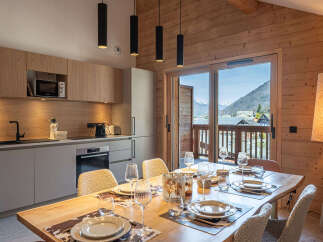 Experience the epitome of mountain living in this stunning property.