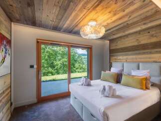 Experience the epitome of luxury in this stunning bedroom.