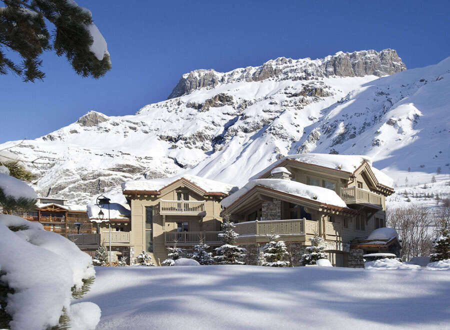 Experience the ultimate winter escape in this stunning mountain chalet.