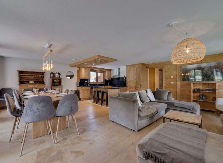 This stunning property boasts a spacious open-plan living area, perfect for entertaining.