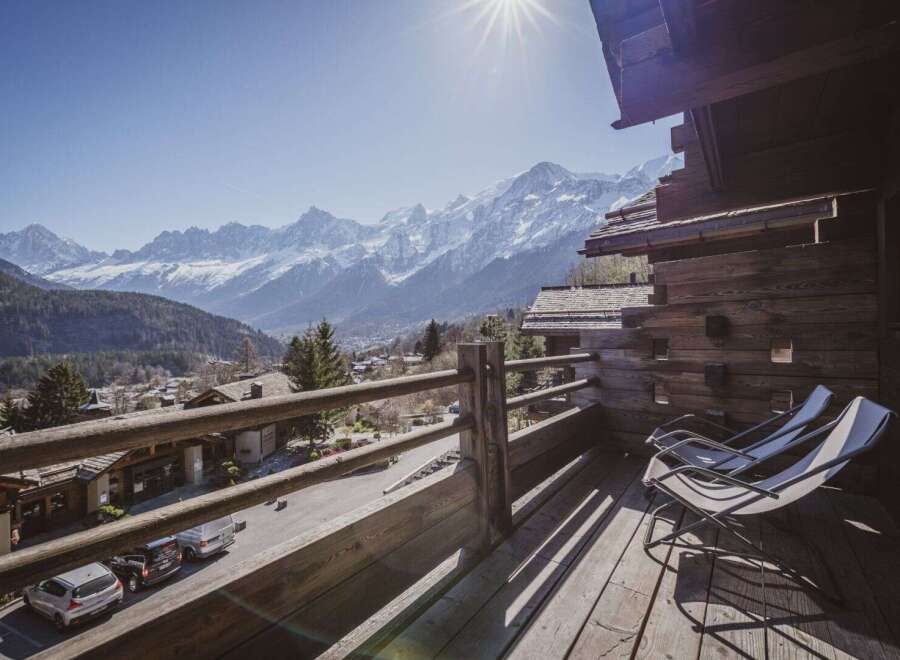 Experience breathtaking mountain views from this stunning property.