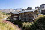 Discover the charm of this stunning mountain chalet, perfectly nestled in a picturesque alpine setting.
