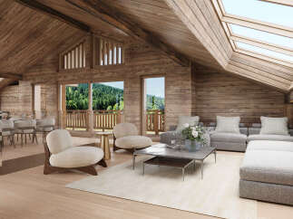 Experience the epitome of rustic luxury in this stunning chalet.