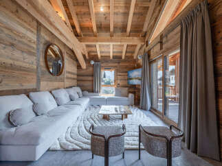 Experience the warmth of this stunning wooden chalet, perfect for a cozy retreat.