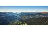 Experience breathtaking views from this stunning property nestled in the heart of the mountains.
