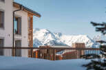 Experience the ultimate in alpine living with this stunning property, boasting breathtaking mountain views.
