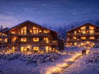 Experience the ultimate winter getaway in this stunning chalet.