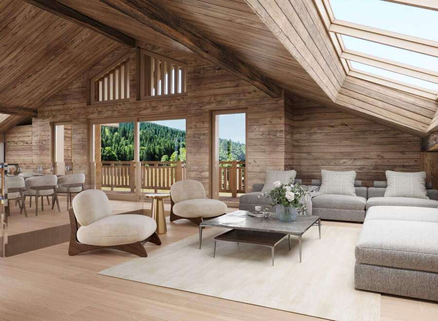 Experience the epitome of luxury living in this stunning chalet-style home.