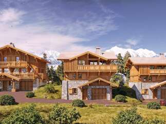Discover the epitome of alpine luxury with these stunning wooden chalets.