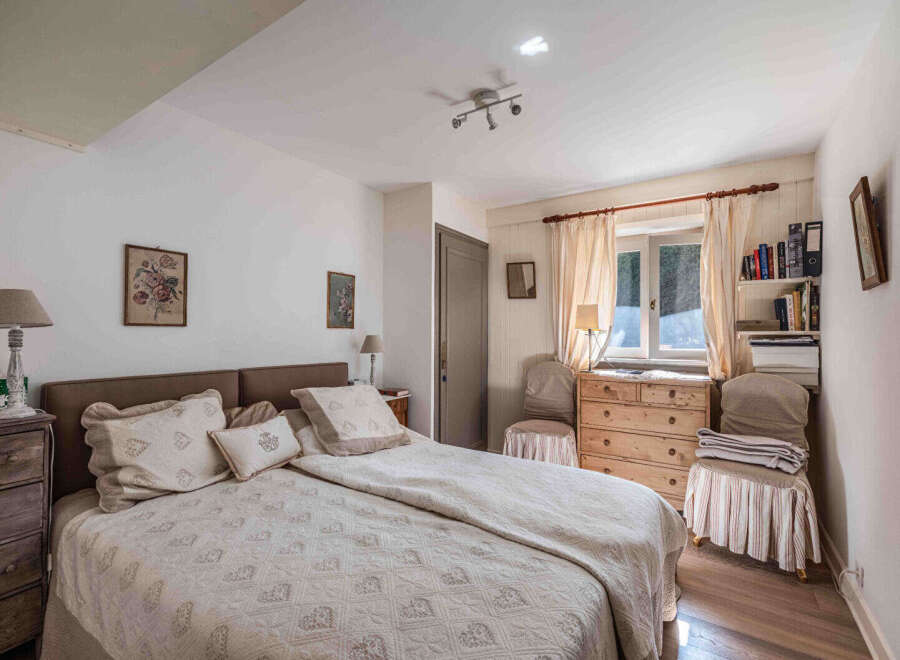 Step into a cozy bedroom retreat.