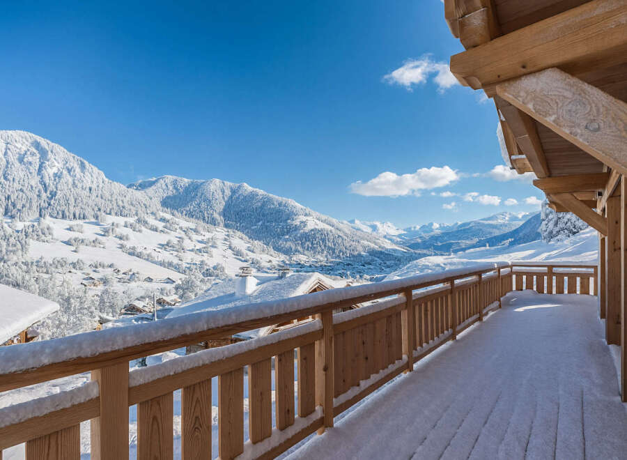 Experience breathtaking mountain views from this stunning property.