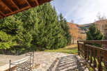 Enjoy the tranquility of this stunning property, featuring a beautifully designed patio and lush surroundings.