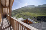 Enjoy breathtaking mountain views from this stunning chalet.