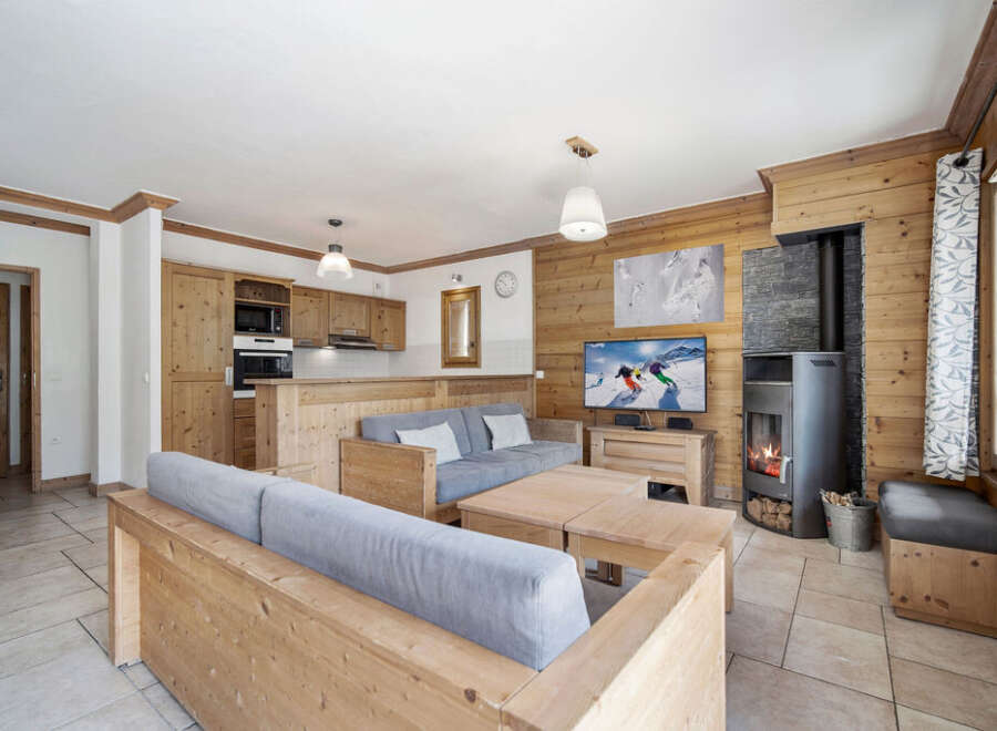 Experience the warmth of this inviting living space, perfect for cozy evenings.