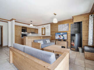 Experience the warmth of this inviting living space, perfect for cozy evenings.