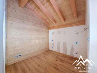 Discover the charm of this unfinished interior space, perfect for customization.