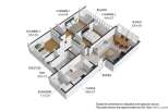 Discover this stunning apartment featuring three bedrooms, perfect for families or those seeking extra space.