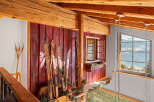 Experience rustic charm and breathtaking views in this unique property.